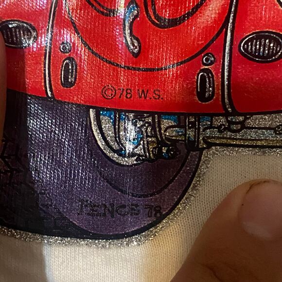 Vintage 70’s 1978 Volkswagen Beetle Front Iran War Back Anvil Shirt Size Small - Picture 4 of 8